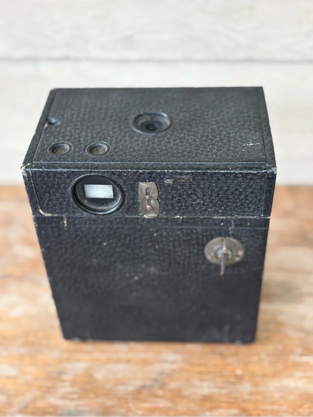 Antique Eastman Kodak Brownie No. 3 Model B camera from the early 20th century.